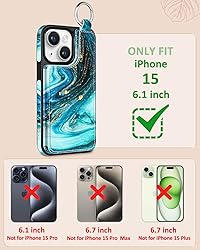 Lotadilo for iPhone 15 Wallet Case with Card
