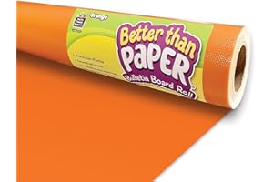 TEACHER CREATED RESOURCES Orange Better Than Paper Bulletin Board Roll