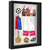 Americanflat 12x16 Shadow Box Frame in Black with