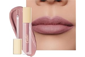 Oulac Liquid Matte Lipstick, Pink Nude Lip Color, Long Lasting Lipsticks for Women, High-Pigmented, Lightweight, Creamy and M