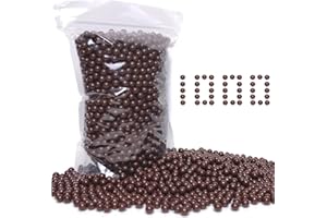 Timbocca 1/2 Inch Slingshot Ammo, 1000pcs Extra Large Magnetic Biodegradable Clay Sling Shot Ammo Ball 0.50" Caliber (12mm - 13mm) for Hunting and Target Practice