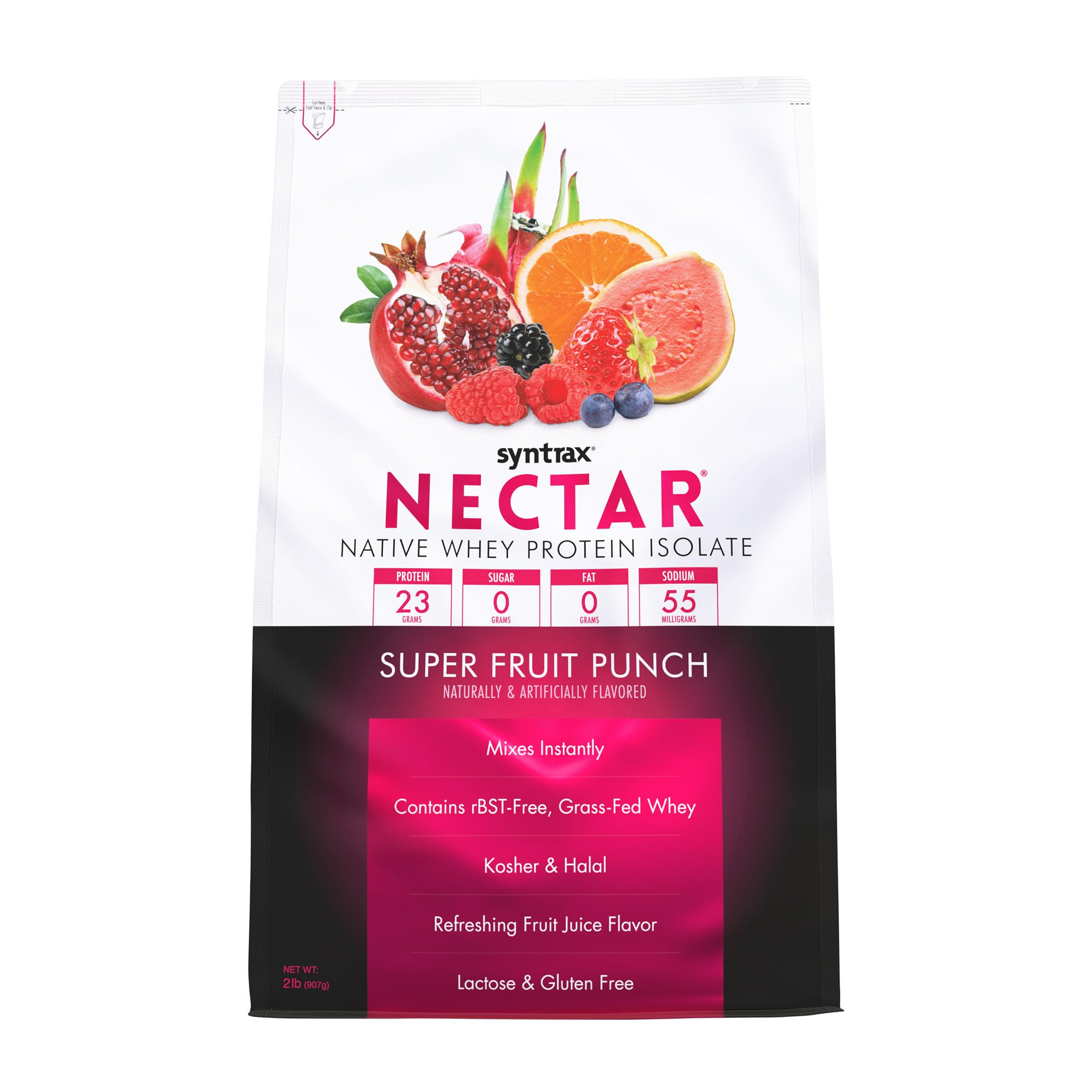 Nectar Native Whey Powder Isolate (Super Fruit Punch)