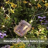 ooklee 2 Pack Fairy Lights Battery Operated 10M 100 LED Waterproof Warm White view 3