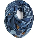 Classic Leopard Print Infinity Fashion Scarves