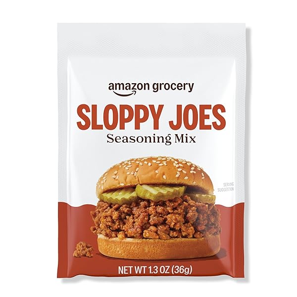 AMAZON GROCERY, SLOPPY JOES SEASONING MIX, 1.3 OZ...