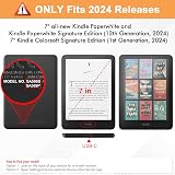 FINTIE Case for 7 Inch Kindle Paperwhite 12th Gen & Colorsoft Signature Lilac view 2