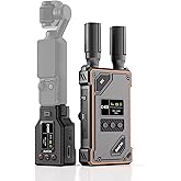 Wireless HDMI Video Transmitter for Pocket 3, HD Audio Receiver 1080P60 | UVC out for Monitor/TV/Laptop Streaming, Low-Latency Wireless HD Video Transmission, Plug-and-Play Setup, Camera Charging