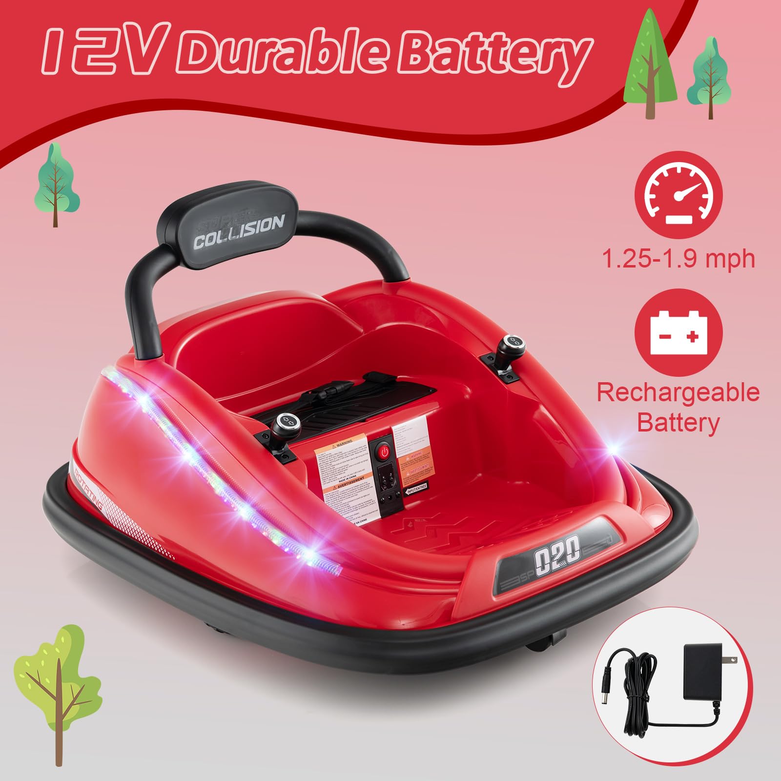 OLAKIDS Bumper Car Image 8