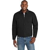 CornerStone Unisex Duck Cloth Work Jacket | Zip Up Outerwear for Men &amp; Women, Durable Construction, Multiple Pockets