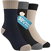 Pauzema Unisex Thick 70g Wool Socks – Extra Warm Winter Crew Socks for Cold Weather, Daily Wear & Indoor Comfort