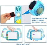 SGILE Large Magnetic Drawing Board for Toddlers 26x20 cm Learning Stamp Kit view 3