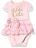 Gerber Baby Girls' Bodysuit Skirt, Tutu Cute, 0-3