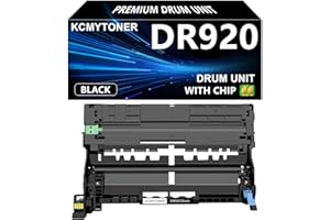 KCMYTONER 1 Pack DR920 Drum Unit Compatible for Brother DR-920 Drum Replacement High Yield Black for HL-L6210DW HL-L6210DWT HL-L5210DN HL-L5210DW HL-L5210DWT HL-L6310DW MFC-L6810DW DCP-L5510DN Laser Printer