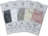 HEKAS 5 Pack Face Masks FFP2 UK Certified Cotton Soft Earloops Mix view 7