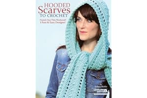 Leisure Arts-Hooded Scarves to Crochet