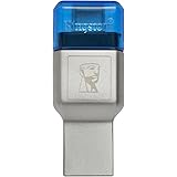 Kingston Digital FCR-ML3C MobileLite Duo 3C, USB 3.1 + Type C, Microsd Card Reader, microSDHC/microSDXC