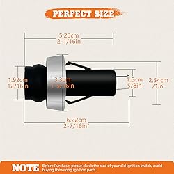 YAOAWE 66220 Igniter Switch for Weber Genesis II