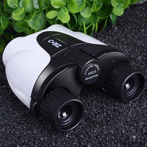 Kids Binoculars,Cobiz 10x25 Outdoor Binoculars for Kids, Folding