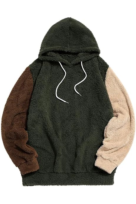 Fluffy Sherpa Hoodie Oversized 