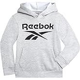 Reebok Boys Sweatshirts - Performance Fleece Pullover Hoodies for Boys - Cozy Graphic Hoodies for Gym and Daily Wear