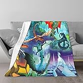 gbhjsiim Lightweight and Comfortable Flannel Blanket Living Room Sofa Blanket Four Seasons Blanket (50"x40")