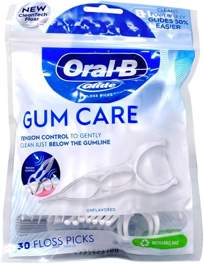 Oral-B Glide Floss Picks 1Pack – Shred Resistant, Tension Control, Dentist