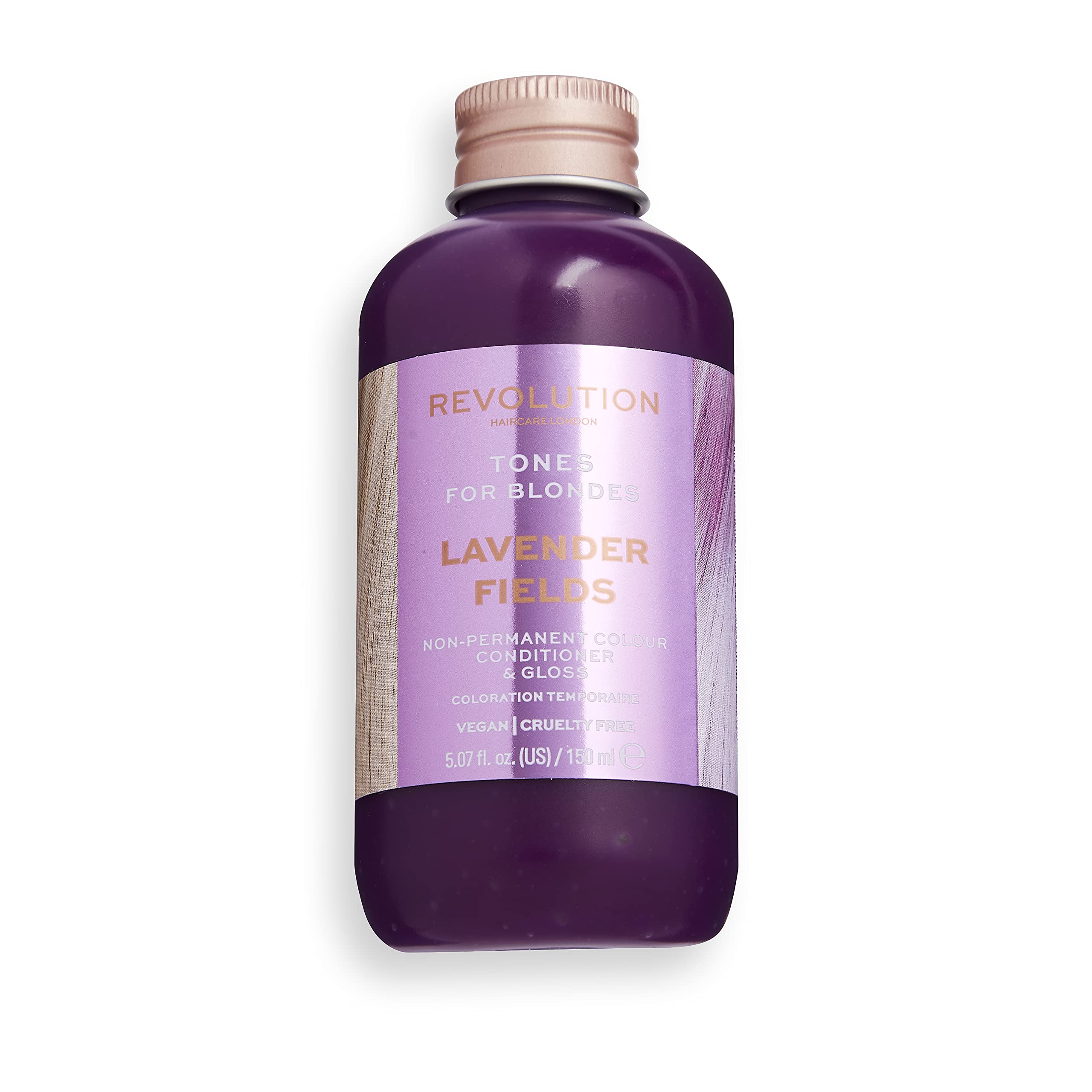 Revolution Beauty London Haircare tones for Blondes, Add A Hint Of Colour, Transform and Condition Hair, Lavender Fields