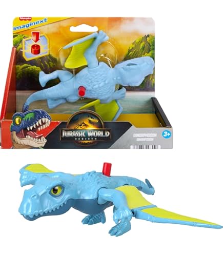Imaginext Fisher-Price Jurassic World Spike Strike Carnotaurus, groot speelgoed, vanaf 3 jaar, Mattel HML42 Imaginext Fisher-Price Jurassic World Spike Strike Carnotaurus, groot speelgoed, vanaf 3 jaar, Mattel HML42