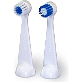 Cybersonic3 Compact Replacement Brush Heads, 2 Pack, Compatible With All Cybersonic Electric Toothbrushes