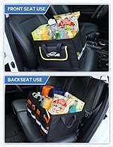 Oasser Car Boot Organiser Storage 55L Collapsible Waterproof Multi Compartments view 7