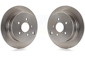 CMX Rear Disc Brake Rotors Pair Replacement For Subaru Crosstrek Impreza Forester XV K8-100924
