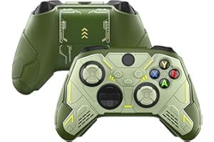 PlayVital Stellar Mecha Silicone Cover Skin for Xbox Series X/S Controller, Anti-slip Grip Protector with Thumb Grips & Stick