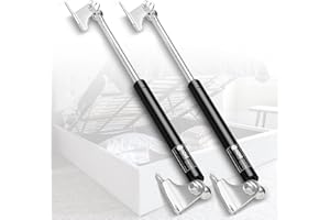 IAQWE 13 Inch 100Lbs/445N Gas Struts Spring Shocks Lift Support for RV Bed Heavy Duty Tool Box TV Cabinet Trap Door Truck Can