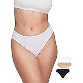 SOULVOR Magneticfit Cheeky Underwear for Women Bikini Stretchy High Cut Panties Sexy Tagless Briefs 3 Pack