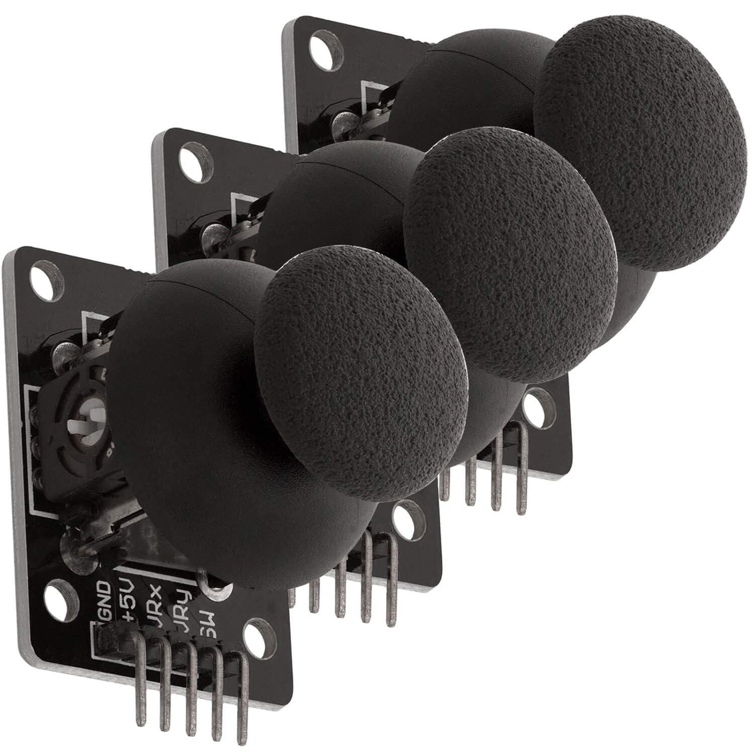 AZDelivery 3 x KY-023 Joystick Breakout Module compatible with Arduino Including E-Book!
