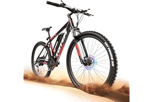 Totem Electric Bike for Adults-26 Electric Mountain Bike-Peak 750W Brushless Motor 20MPH 40 Miles-Lightweight E Bike 46lb Aluminum Frame-Commuting E Bicycle for Men,Teens,Women-Victor 2.0