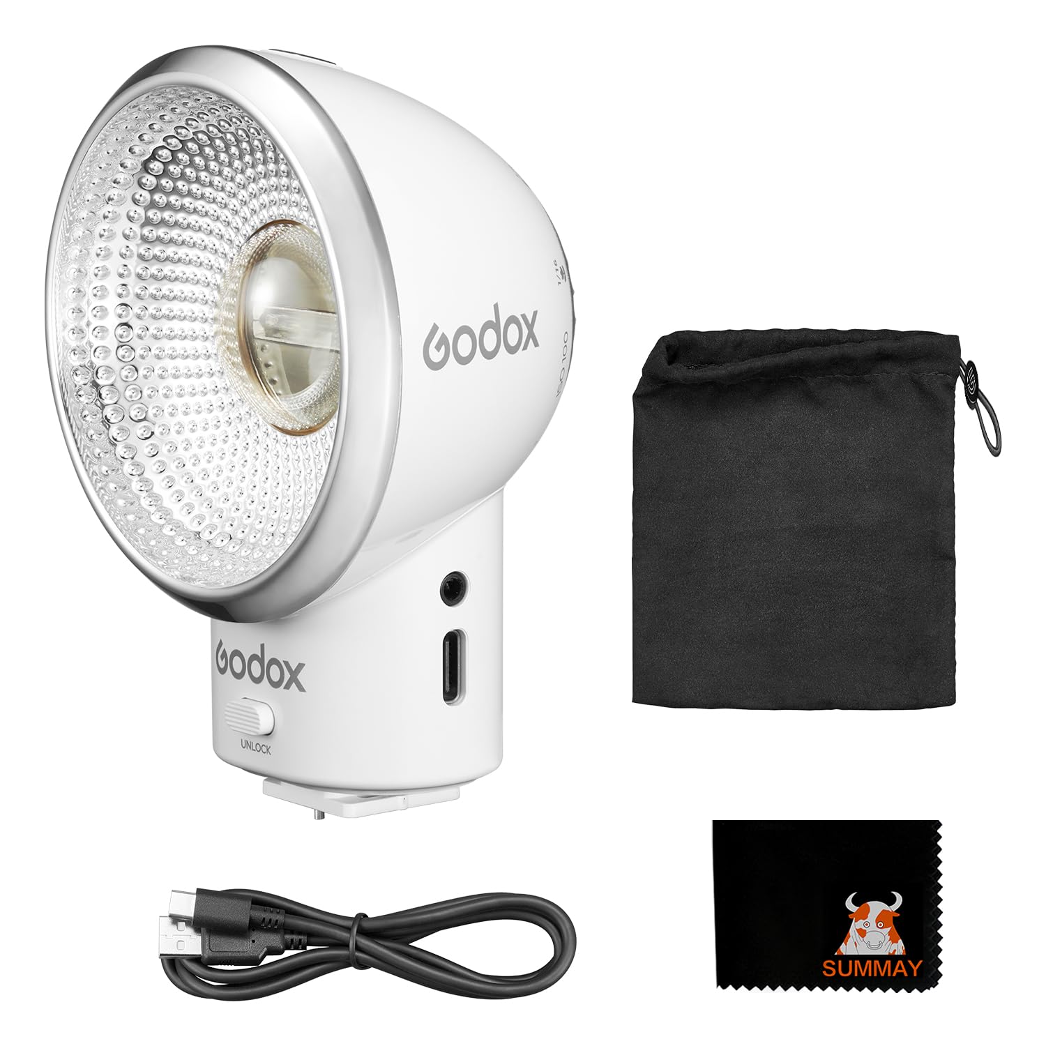 Godox LUX ELF Retro Flash for Canon Sony Leica Fuji Panasonic Universal Hot Shoe Microsingle Digital Camera Portable Flash