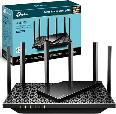 TP-Link Archer AX73 AX5400 WiFi 6 Router 4x Gbps LAN USB 3.0 200+ Devices