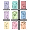 BigWig Prints Inside Out 2 Poster - Inside Out Party Decorations, Characters Joy Fear Envy Ennui Embarrassment Anger Anxiety Disgust, Emotions Posters For Classroom - Unframed Set of 9 (8x10”)