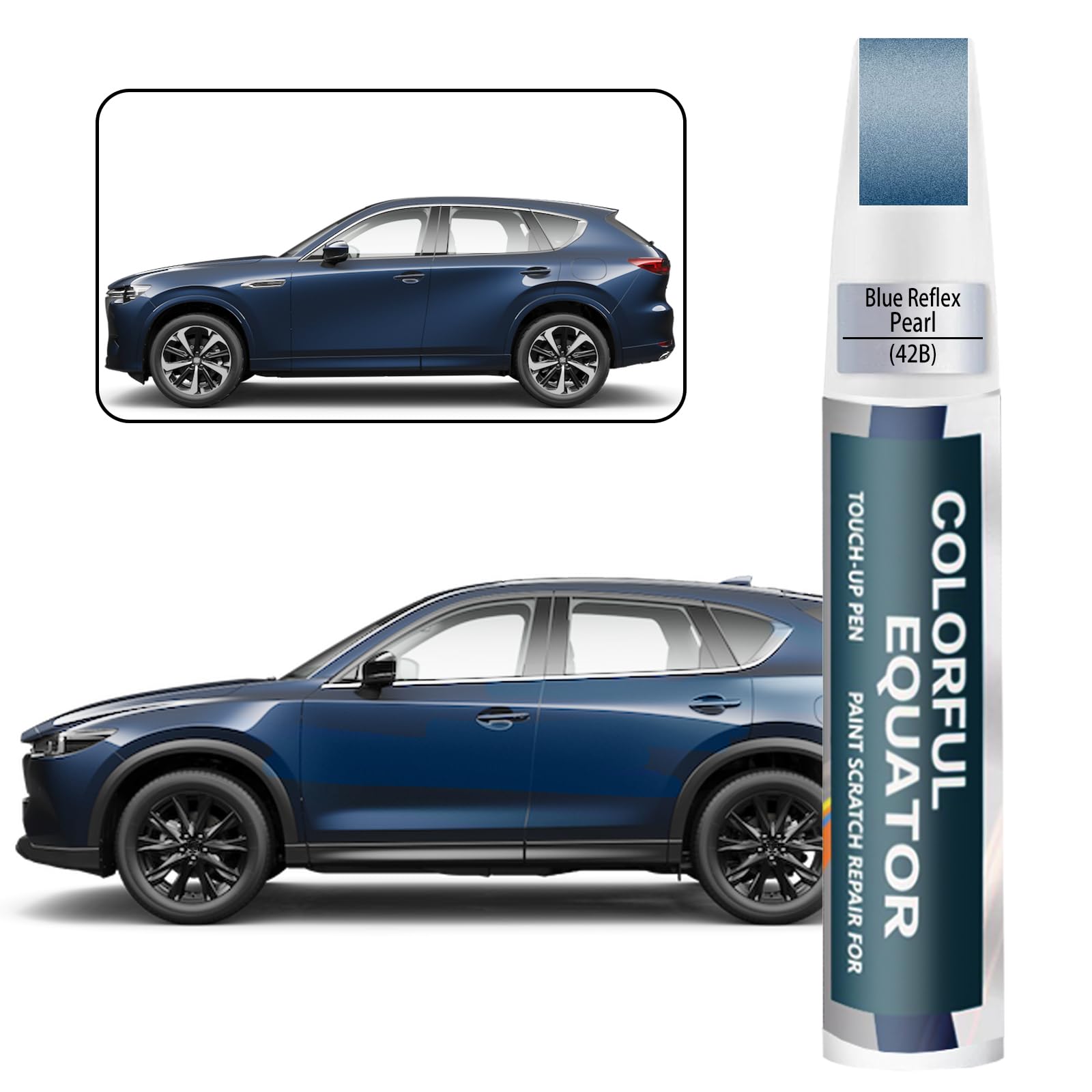 42B Blue Reflex Pearl Touch Up Paint for Mazda, Car