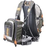 M MAXIMUMCATCH Maxcatch Fly Fishing Vest Pack for Men and Women Adjustable Outdoor Fishing (Vest/Sling Pack/Backpack)