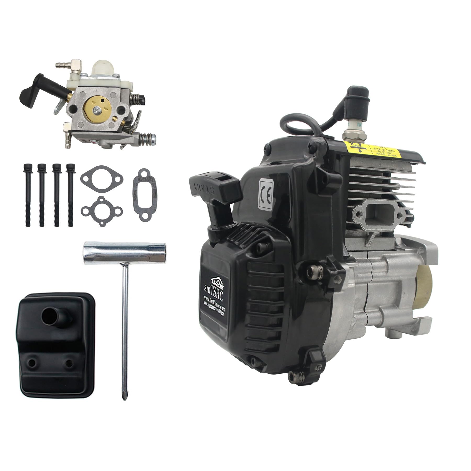 smTSRC 2-Stroke 32CC RC Motor for 1/5 HPI Baja 5B 5T SS 5SC FG Monster Truck Buggy Redcat HSP Rovan RC Car Parts