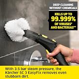 Kärcher Steam Cleaner SC 3 EasyFix 3.5 bar 1900 W Descaling Kit Floor Kit view 2