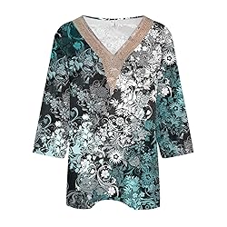 Cheifay Tank Tops Women 3/4 Sleeve Shirts for Women