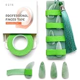 EOTE Guzheng Accessories 3PCS Set, Jade Mist Green | 8 Finger Picks &bull; Finger Tape Included &bull; Storage Board Included &bull; Traditional Ink Art Inspired &bull; Complete Guzheng Set