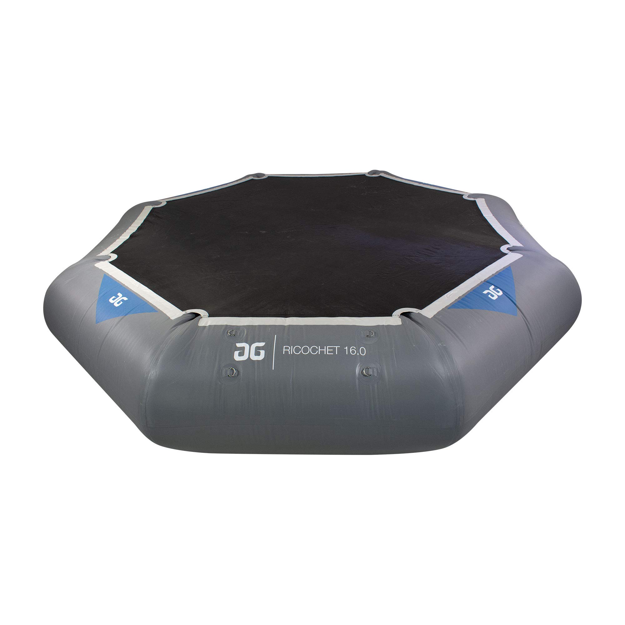 AQUAGLIDE Ricochet Bouncer 16.0 Inflatable Trampoline with C-Deck, 16', Multicolor