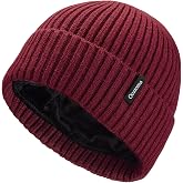 Ocatoma Beanie for Men Women Warm Winter Knit Cuffed Soft Ski Hats Unisex | Warm Beanie Winter Hat,One Size Fits Most,Gifts for Men Women