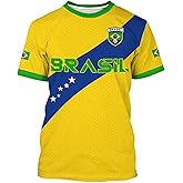 National Flag Soccer Jersey Football Training Apparel Outdoor T-Shirt Print Crewneck Fashion Short Sleeve for Men and Women