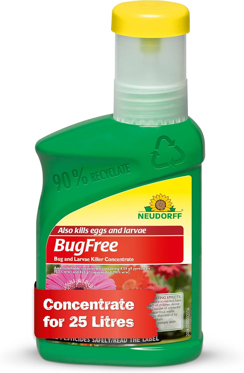 Neudorff BugFree Bug and Larvae Killer Concentrate 250 ml