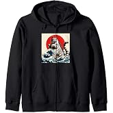 Catzilla - Cat Lover Kitten Owner Kitty Zip Hoodie